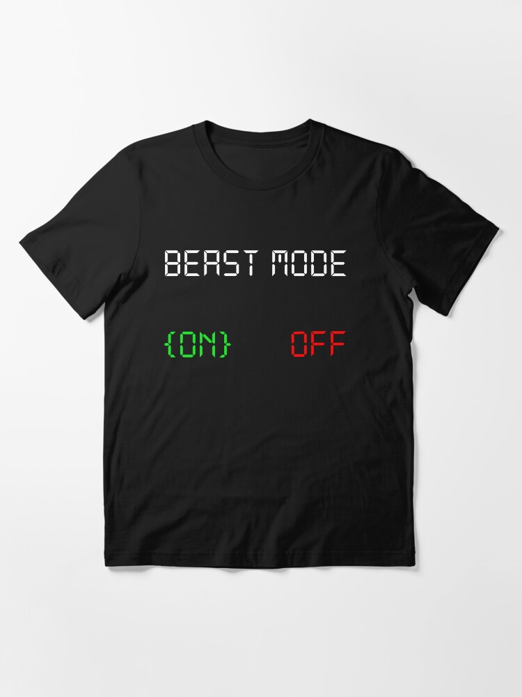 Alternate view of Beast Mode ON Essential T-Shirt