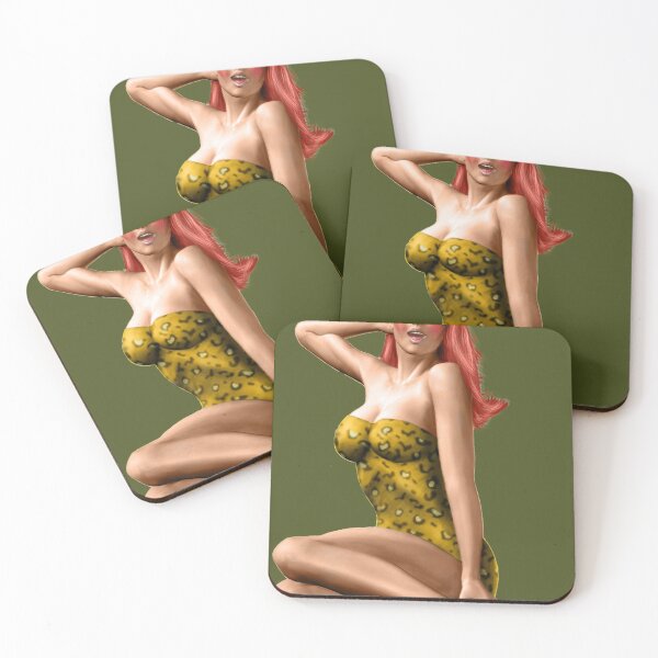 Item preview, Second Chance Pin Up Girl designed and sold by SideQuest - Scribbled Chaos!.
