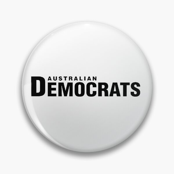 Item preview, Black and White Logo designed and sold by Australian Democrats.
