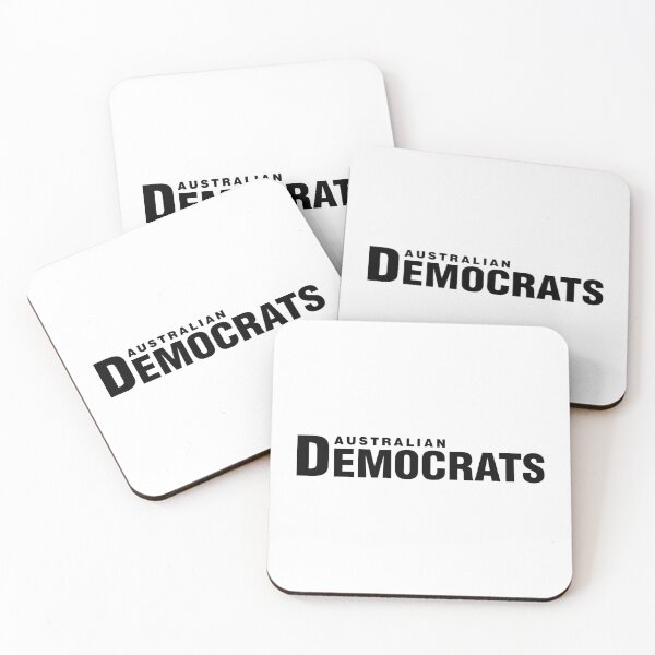 Item preview, Black and White Logo designed and sold by Australian Democrats.