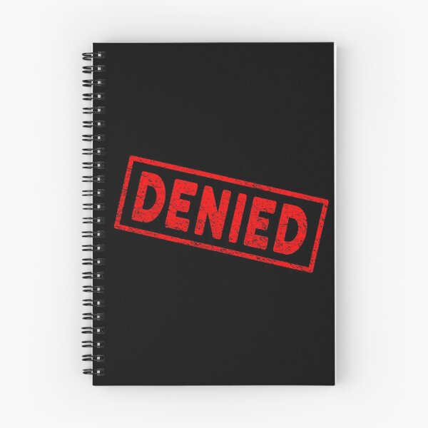 Item preview, Denied Red Rubber Stamp designed and sold by MarkUK97.