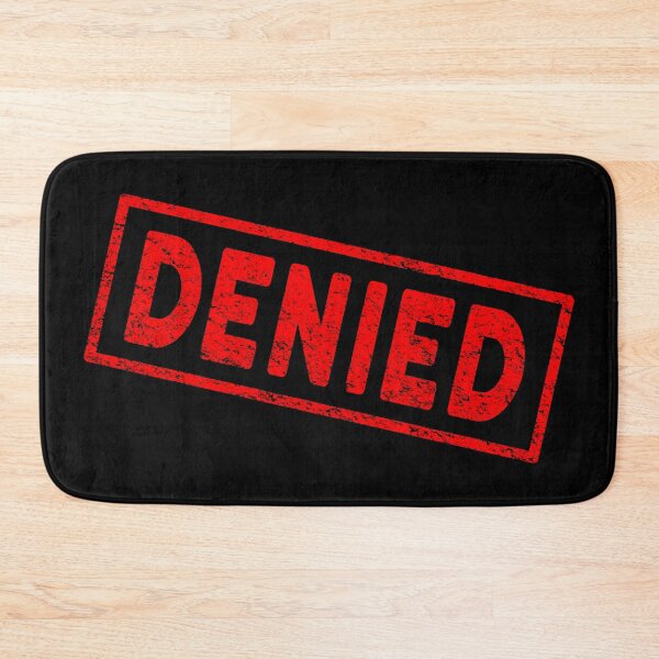 Item preview, Denied Red Rubber Stamp designed and sold by MarkUK97.