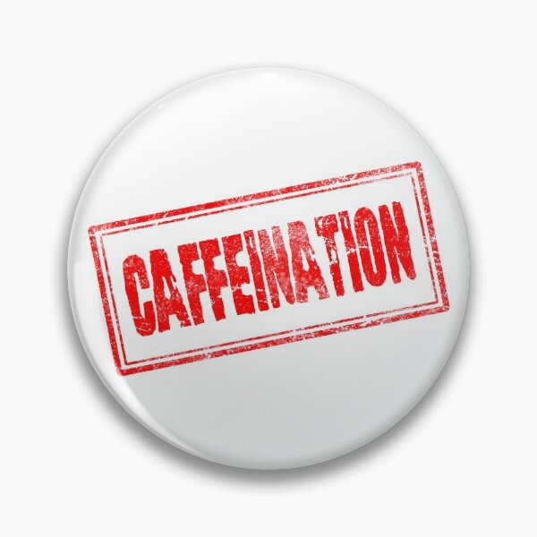 Item preview, CaffeiNation (Vintage Retro Stamp) designed and sold by SassyClassyMe.