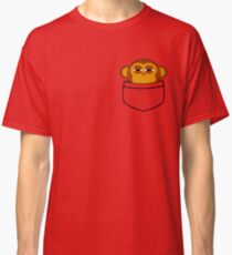Pocket monkey is highly suspicious Classic T-Shirt