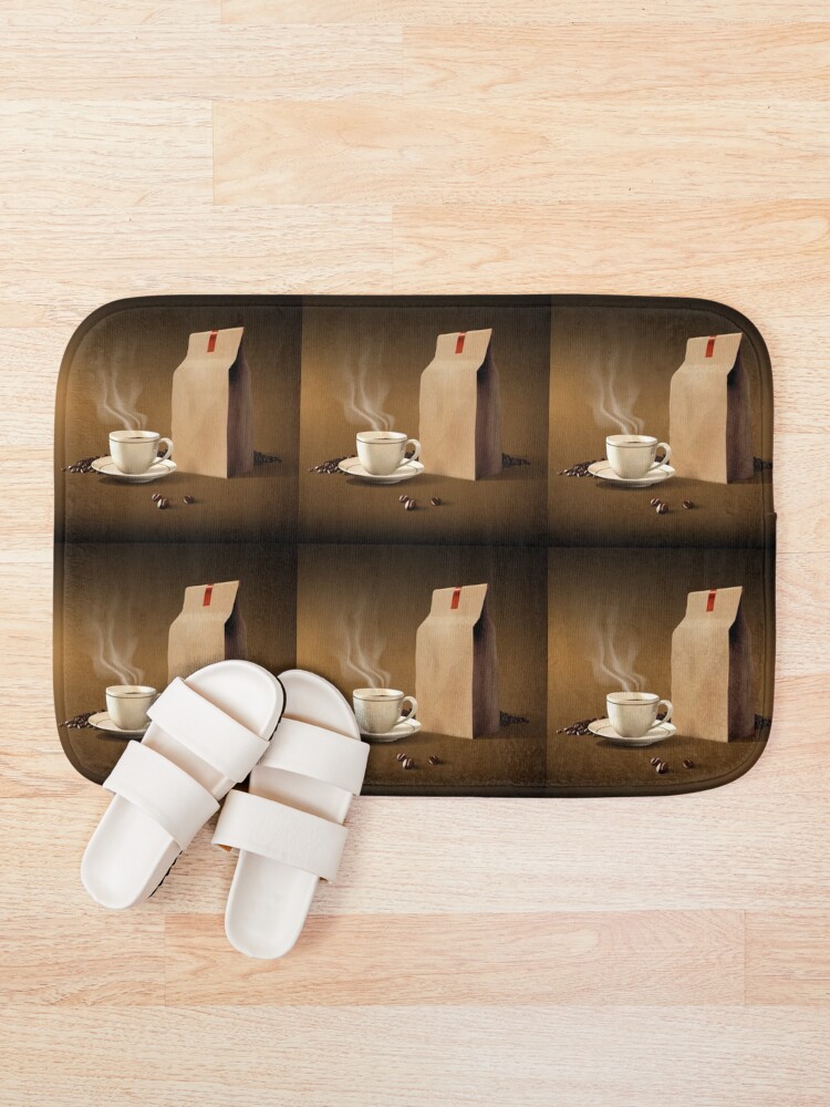 Thumbnail 1 of 6, Bath Mat, Tea designed and sold by Raju2018.