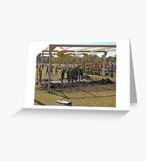 Team Electrocution Greeting Card