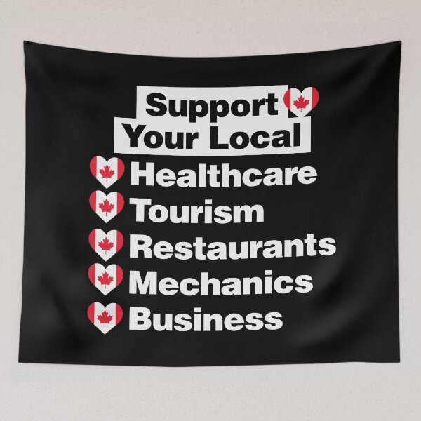 Item preview, Support Your Canadian Local Healthcare, Tourism, Restaurants, Mechanics designed and sold by elhefe.