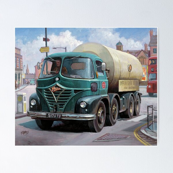 Item preview, ICI Foden tanker designed and sold by Mike Jeffries Transport Artist.