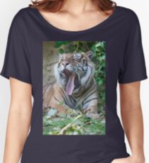 tiger at the zoo Women's Relaxed Fit T-Shirt