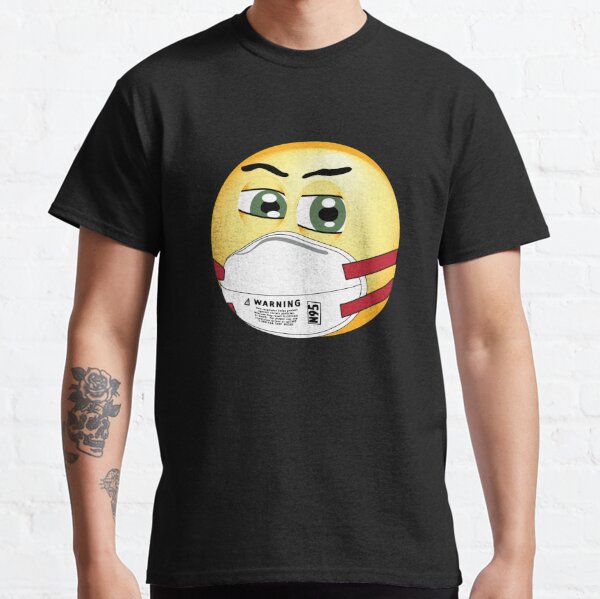 Corona nCoV Prevention Emoji Classic T-Shirt