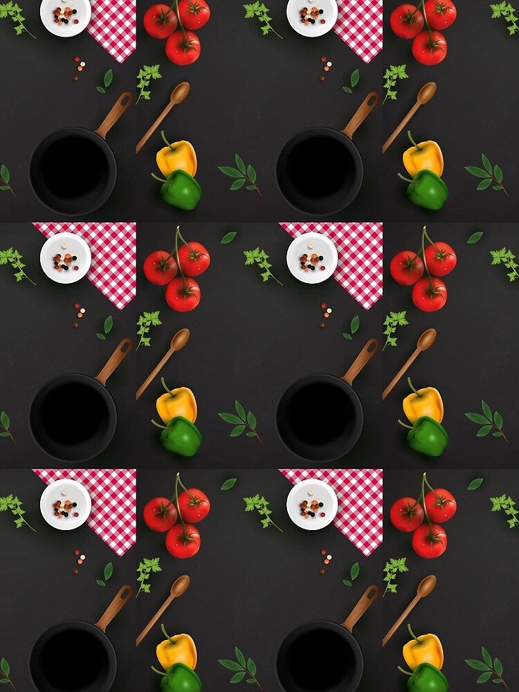 Thumbnail 3 of 3, Scarf, Vegetable designed and sold by Raju2018.