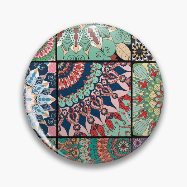 Item preview, Mandala patchword, inspired by moroccan tiles designed and sold by Sofia Dimitriadou.
