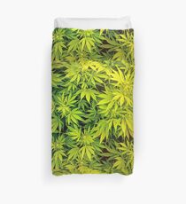 Marijuana Leaves Duvet Cover