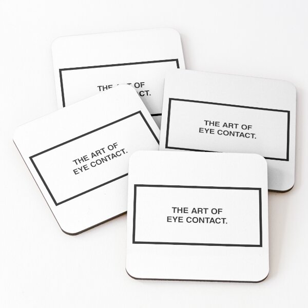 Item preview, The art of eye contact. designed and sold by lumographica.