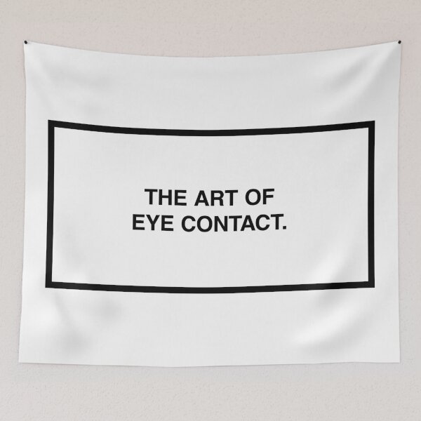 Item preview, The art of eye contact. designed and sold by lumographica.