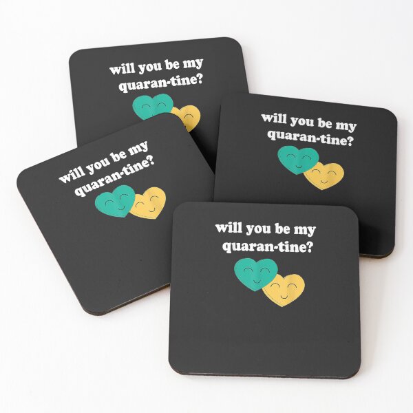 Item preview, Will You Be My Quaran-tine? Funny No Virus Flu Introvert designed and sold by YanShen779.