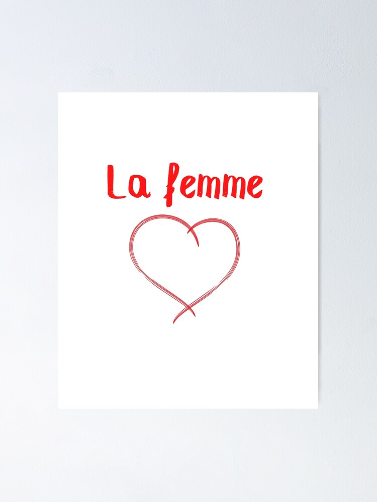 Imagen 1 de 3, Póster con la obra La mujer, diseñada y vendida por RicoStyle.