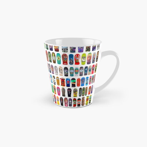 vintage skateboard print Tall Mug