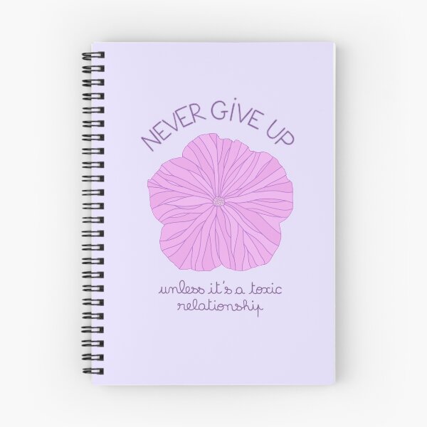 Item preview, Never Give Up - Unless It's a Toxic Relationship designed and sold by cupovti.