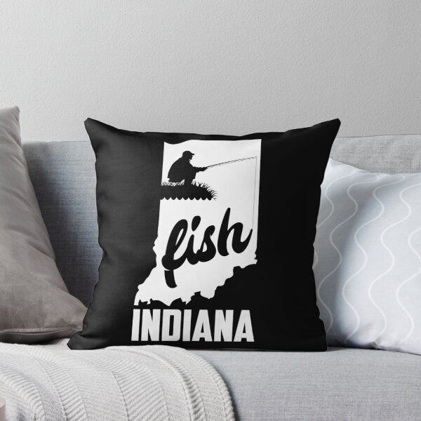 Item preview, Fish Indiana State Pride Fishing graphic designed and sold by jakehughes2015.
