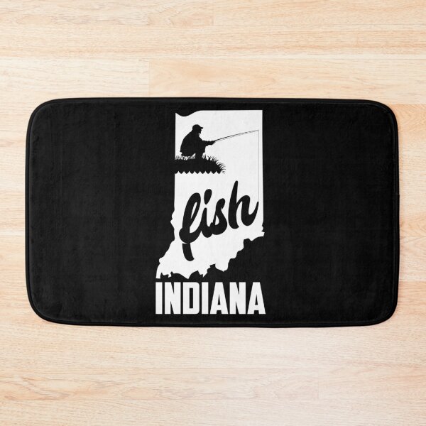 Item preview, Fish Indiana State Pride Fishing graphic designed and sold by jakehughes2015.