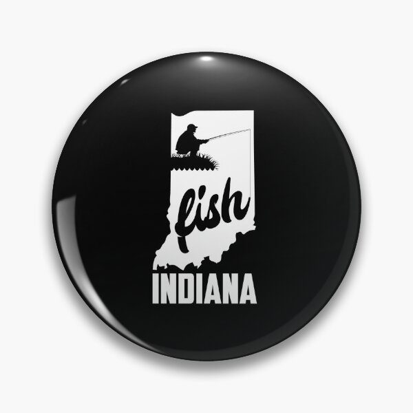 Item preview, Fish Indiana State Pride Fishing graphic designed and sold by jakehughes2015.