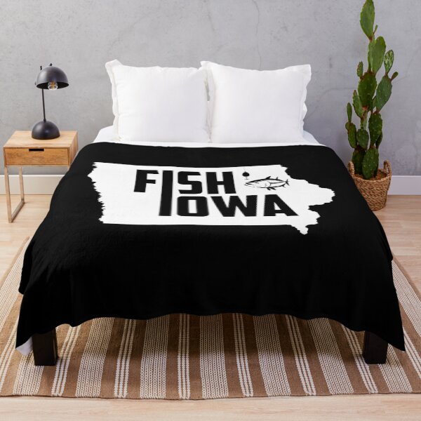 Item preview, Fish Iowa State Pride Fishing print designed and sold by jakehughes2015.