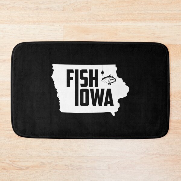 Item preview, Fish Iowa State Pride Fishing print designed and sold by jakehughes2015.