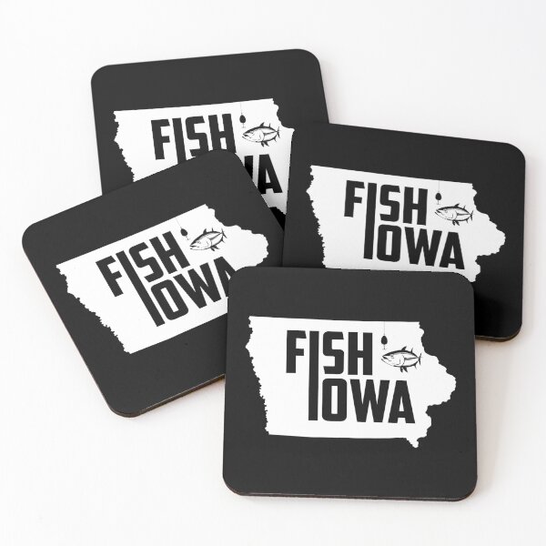 Item preview, Fish Iowa State Pride Fishing print designed and sold by jakehughes2015.