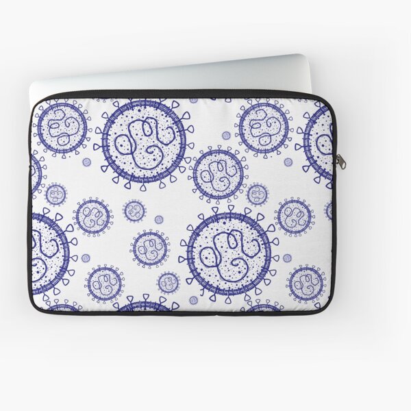 Conovirus Delft Blue Laptop Sleeve