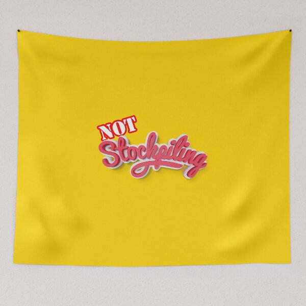 Item preview, NOT STOCKPILING (Coronavirus) designed and sold by Unspirations.