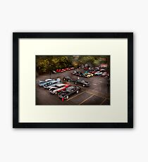 Car - Antique car show Framed Print