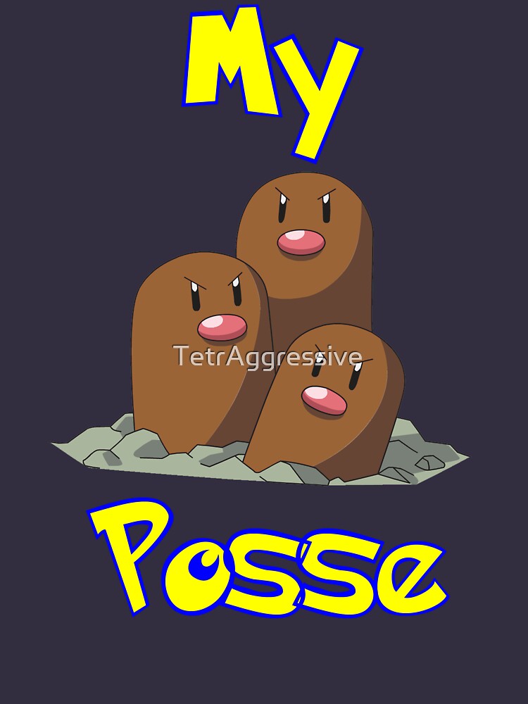 Dugtrio Posse by TetrAggressive
