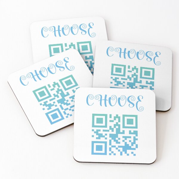 Item preview, Choose Life QR Code Design designed and sold by t-factor.