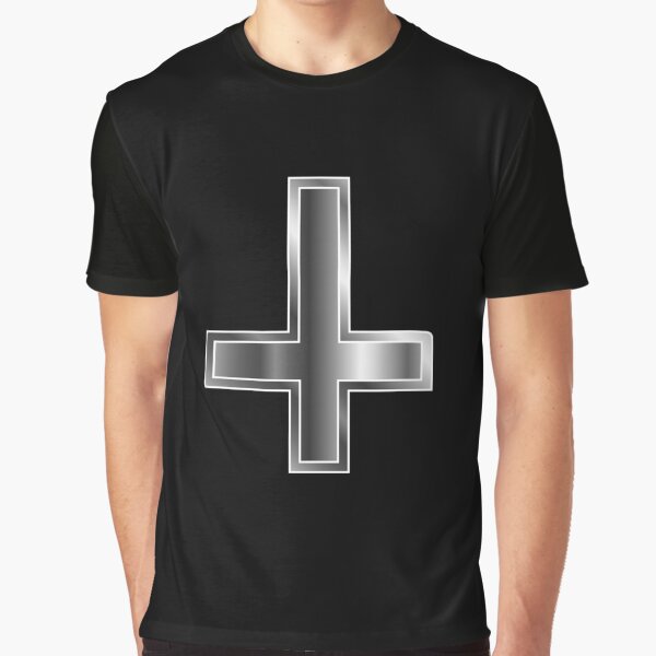 Item preview, An inverted cross- The Cross of Saint Peter used as an anti-Christian and Satanist symbol. designed and sold by Shawlin Islam.