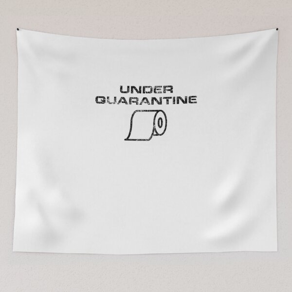 Item preview, Under Quarantine Funny Toilet Paper TP designed and sold by YanShen779.