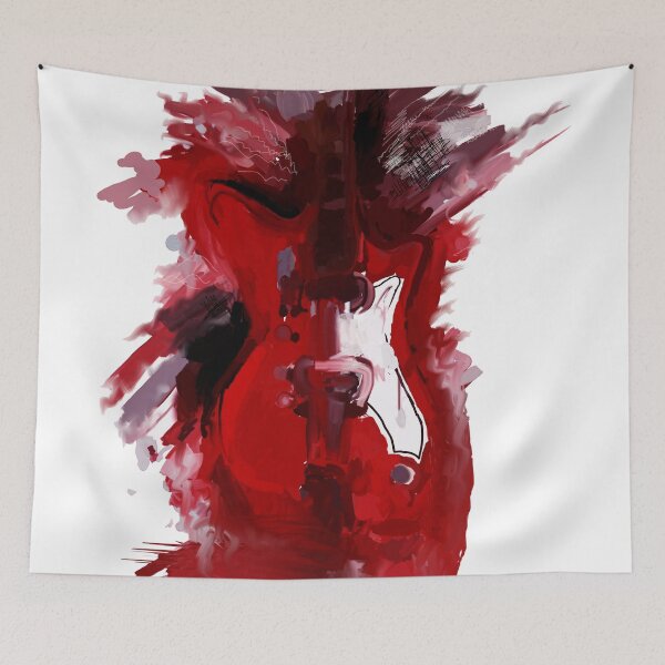 Item preview, abstract guitar t-shirt  designed and sold by KARTICK DUTTA.