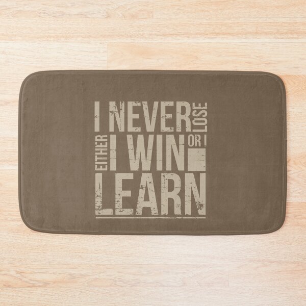 Item preview, Entrepreneur - I Never Lose Either I Win Or I Learn.png designed and sold by overstyle.