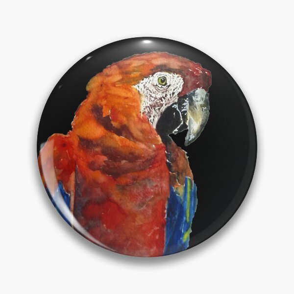 Item preview, Ara Macao - parrots - red macaw designed and sold by joelle Guillaume.