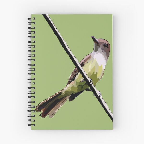 Item preview, Dusky-capped Flycatcher designed and sold by LeeleeS5.
