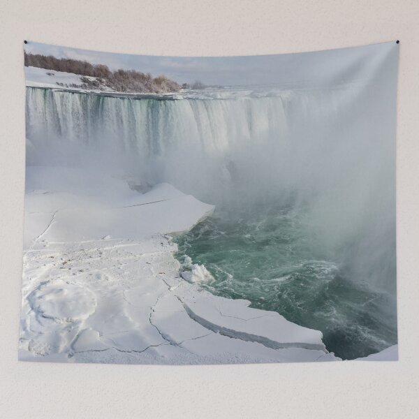 Item preview, Icy Fury - Niagara Falls Spectacular Ice Buildup designed and sold by Georgia Mizuleva.