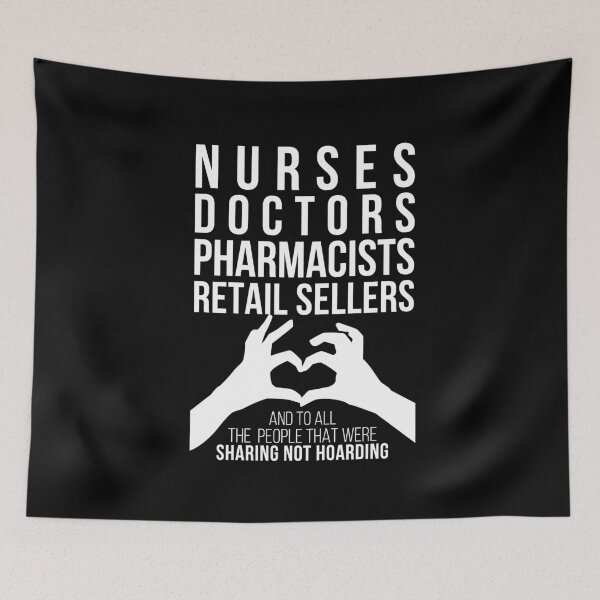 Item preview, Thank you so much you true heroes! Nurses, doctors, pharmacists, helpers, sharers! designed and sold by COURT-VISION.