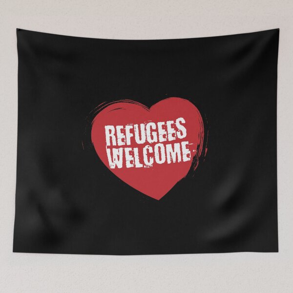 Item preview, Refugees Welcome Refugees  designed and sold by MooonTees.