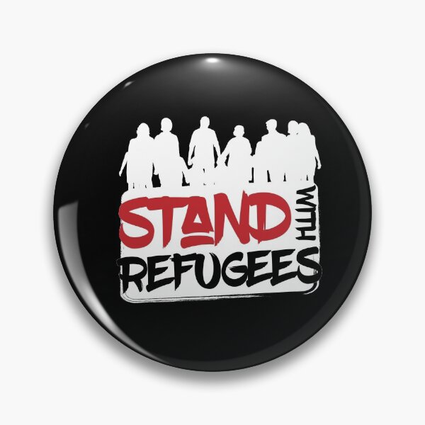 Item preview, Stand With Refugees refugee activist demos designed and sold by MooonTees.