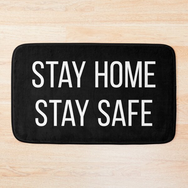 Item preview, Stay Home Stay Safe. White designed and sold by Gorskiy.