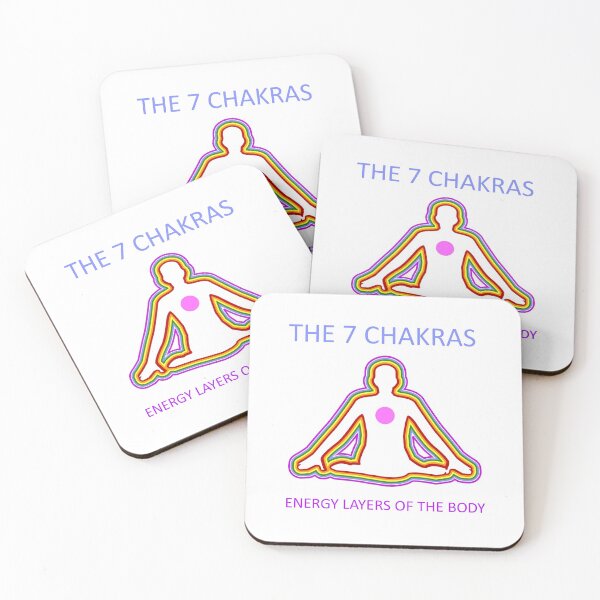 Item preview, The seven chakras of the human body with heart producing energy that moves in all directions creating layers.  designed and sold by Shawlin Islam.