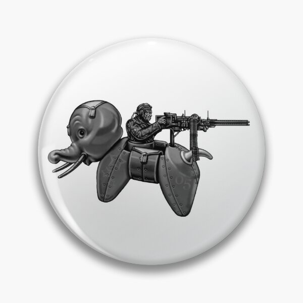 Item preview, Tupperware Gunner Black & White designed and sold by Jon Huss.