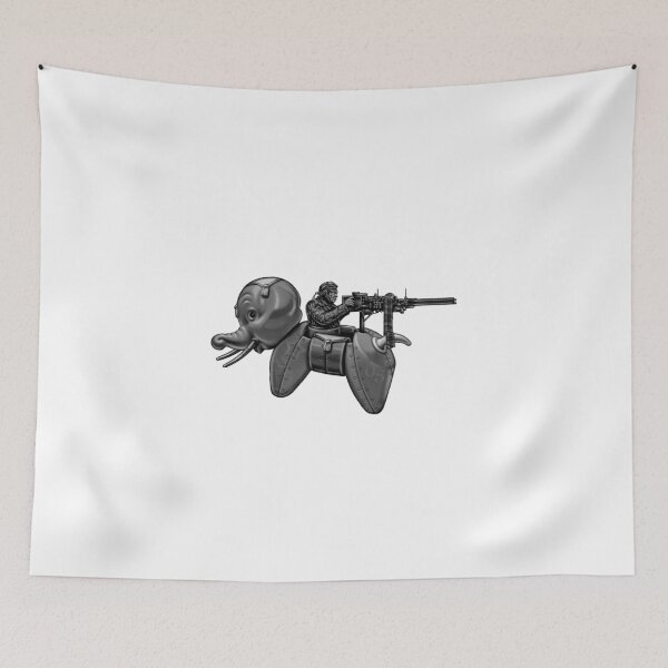 Item preview, Tupperware Gunner Black & White designed and sold by Jon Huss.