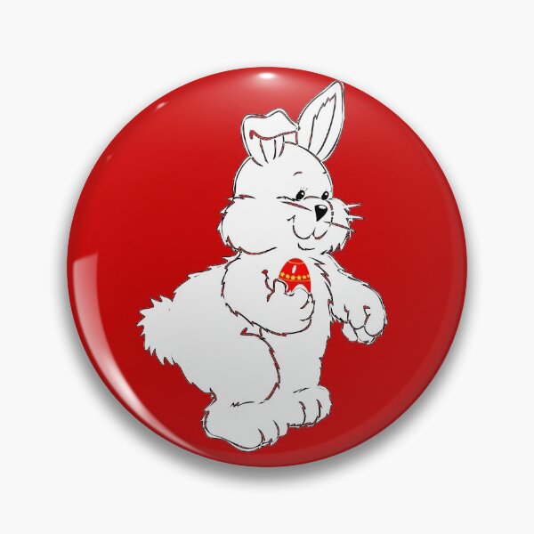 Item preview, Easter Bunny Red Egg Design designed and sold by Pikmi.