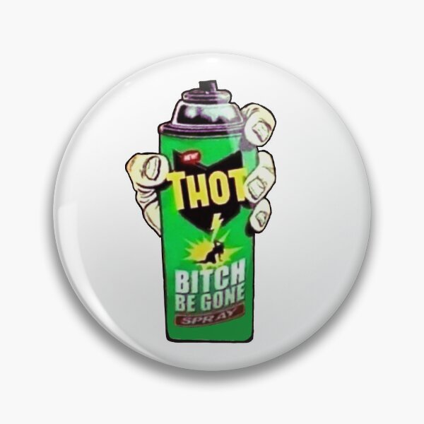 Item preview, THOT Spray - Bitch Be Gone! designed and sold by DoodleDashCollective.